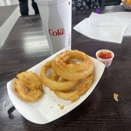 Crispy onion rings Crispy onion rings