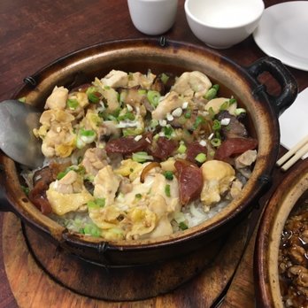 Clay Pot Cafe - Chicken & chinese sausage - Cantonese Near Me - Boston, Massachusetts