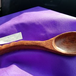 The Spiral Spoon - Mesquite spoon..."Doris" line