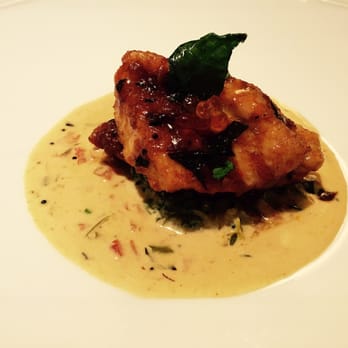 Indian Accent - Tamarind sea bass - Indian Near Me - New York, New York
