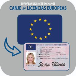 Centro Médico de Conductores Sierra Blanca - EU driving licence exchange
Canje de licencias de conducir de la UE