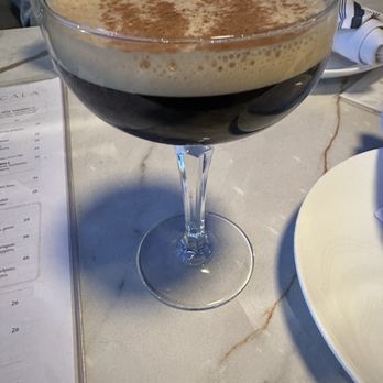 Cala - Tequila espresso martini - Mediterranean Near Me - Scottsdale, Arizona Cala - Tequila espresso martini - Mediterranean Near Me - Scottsdale, Arizona