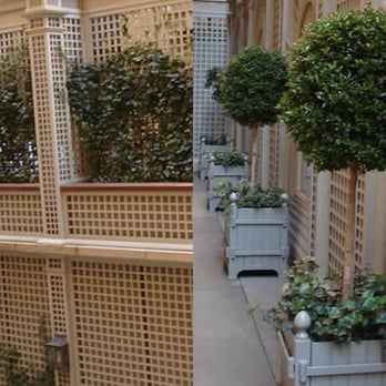 Lifesource Irrigation - Terrace with Boxes and Trellis - Irrigation Near Me - New York, New York