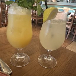 Gingerade and lemonade