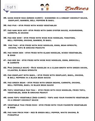 Menu photo 3 Thai Racha New Braunfels, TX Menu photo 3 Thai Racha New Braunfels, TX
