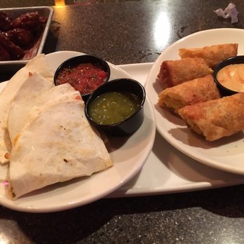 Applebee's Grill + Bar - Chicken quesadillas and the cheeseburger egg rolls that were amazing - Sports Bars Near Me - Valparaiso, Indiana Applebee's Grill + Bar - Chicken quesadillas and the cheeseburger egg rolls that were amazing - Sports Bars Near Me - Valparaiso, Indiana