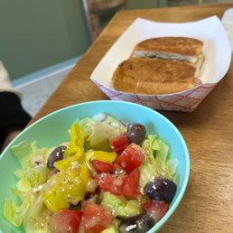 Cuban with Salad Cuban with Salad