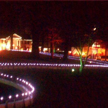 Graceland - Lots of lights at night - Museums Near Me - Memphis, Tennessee