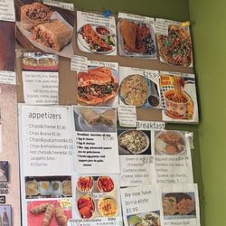 Pricing menu
