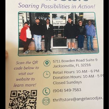 Angelwood Thrift Store - Thrift Stores Near Me - Jacksonville, Florida