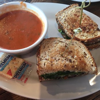 First Watch - Market garden sandwich & tomato basil soup - Cafes Near Me - Houston, Texas