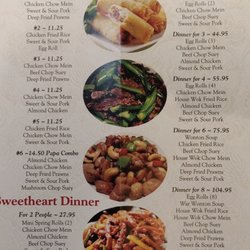 Chinese Garden Restaurant - Combo Meals