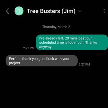 TREE BUSTERS - Tree Services Near Me