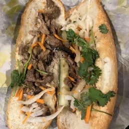 Grilled pork Banh mi