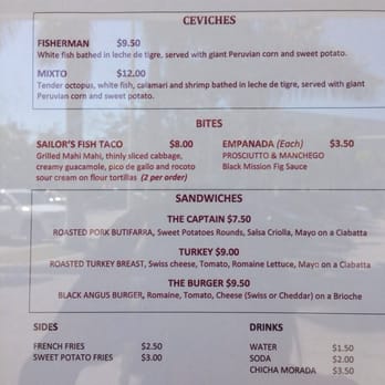 Harbour Bites - Menu - Street Vendors Near Me - Miami, Florida Harbour Bites - Menu - Street Vendors Near Me - Miami, Florida