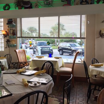 Casa Benedetto's Italian Caffe - Front dining area at sunset - Italian Near Me - Saint Augustine, Florida