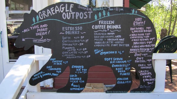 Menu photo 6 Graeagle Outpost Graeagle, CA Menu photo 6 Graeagle Outpost Graeagle, CA