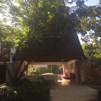 Na Balam - Lounge area and the only space with wifi. Honestly, you won't miss wifi, it's so peaceful here! - Hotels Near Me - Isla Mujeres, ROO