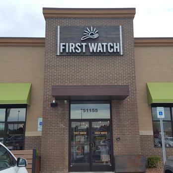 First Watch - 2019-05-19. First Watch. Shelby Twp. Storefront. Lines are often long. Call ahead to minimize the wait... and don't be late! - Breakfast & Brunch Near Me - Shelby Township, Michigan First Watch - 2019-05-19. First Watch. Shelby Twp. Storefront. Lines are often long. Call ahead to minimize the wait... and don't be late! - Breakfast & Brunch Near Me - Shelby Township, Michigan