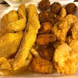 carrie shak - Seafood Plate