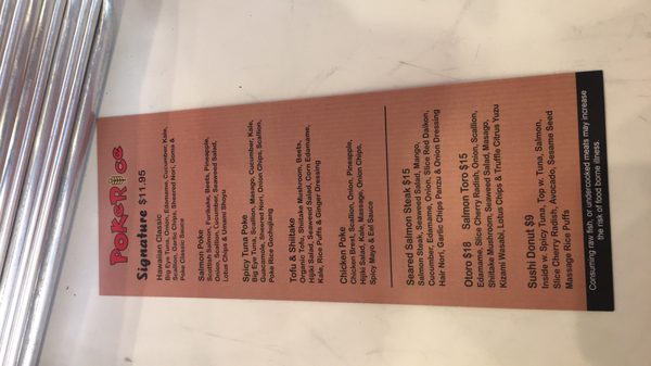 Menu photo 8 PokeRice New York, NY Menu photo 8 PokeRice New York, NY