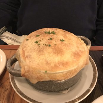 The Hideout Kitchen - Chicken pot pie- ultra creamy, rich & flavorful. My man couldn't even finish half - New American Near Me - Lafayette, California