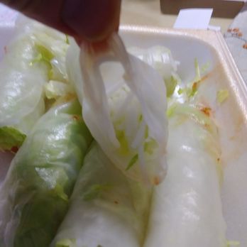 Pho Nhat - So loosly rolled the bland inadequate filling falls out. - Vietnamese Near Me - Tempe, Arizona
