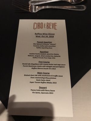 Menu photo 5 Cibo e Beve Atlanta, GA