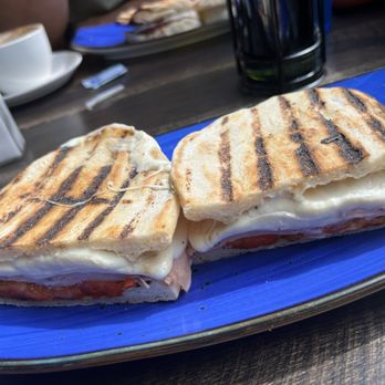 Royal Crown Bakery - Mortadella panini with mozzarella & roasted peppers - Italian Near Me - Staten Island, New York Royal Crown Bakery - Mortadella panini with mozzarella & roasted peppers - Italian Near Me - Staten Island, New York