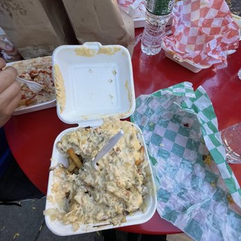 7th Street Burger - Loaded Impossible Fries (vegetarian) - Burgers Near Me - New York, New York
