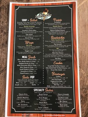 Menu photo 6 The Soda Fountain Kanab, UT Menu photo 6 The Soda Fountain Kanab, UT