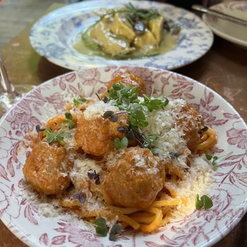 San Fermo - spaghetti and meatballs, agnolotti - Italian Near Me - Seattle, Washington