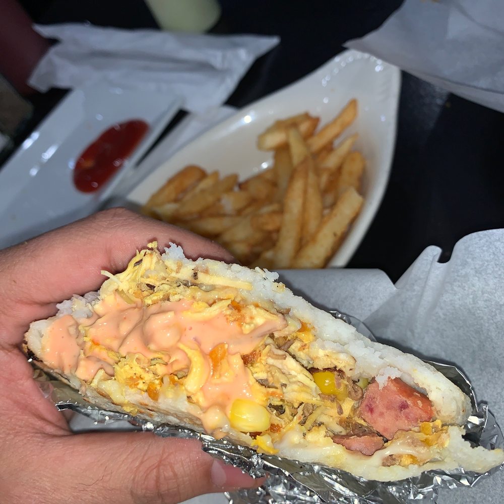 Arrepa & fries Arrepa & fries