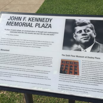 John Fitzgerald Kennedy Memorial - Info about the site - Landmarks & Historical Buildings Near Me - Dallas, Texas