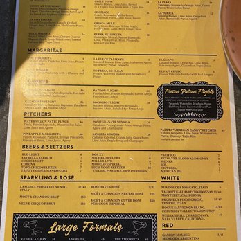 Vidorra - Menu - Mexican Near Me - Dallas, Texas Vidorra - Menu - Mexican Near Me - Dallas, Texas