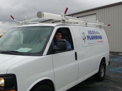 Slide of Able & Willing Plumbing & Sewer