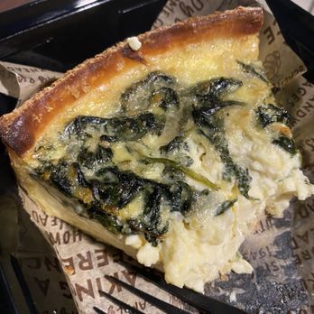 Kneads Bakeshop - Spinach & Cheese Quiche - Bakeries Near Me - Baltimore, Maryland