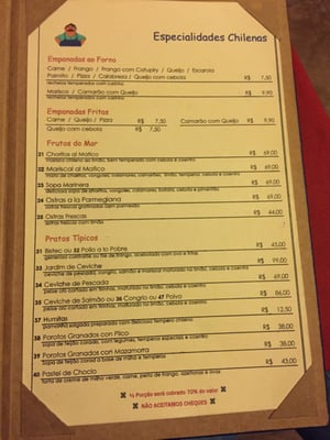 Menu photo 6 El Guatón Restaurante São Paulo, SP
