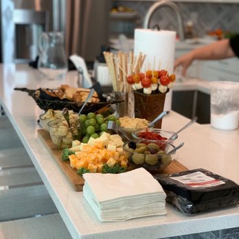 Another Perfect Party - Charcuterie prior to dinner. - Caterers Near Me - Pompano Beach, Florida