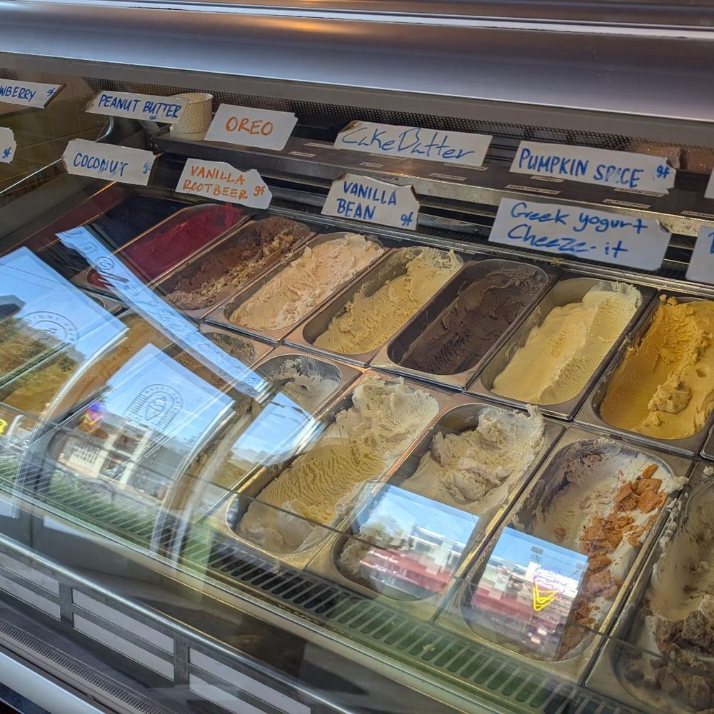 Right Cream - Zoom in to see the soft colors of house made blends of quality ingredients - Ice Cream & Frozen Yogurt Near Me - Denver, Colorado