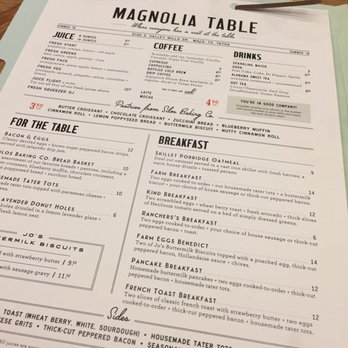 Magnolia Table - Breakfast & Brunch Near Me - Waco, Texas Magnolia Table - Breakfast & Brunch Near Me - Waco, Texas