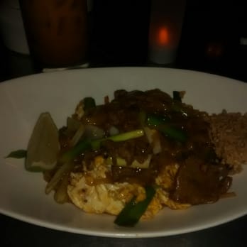 Thai District - Beef Pad Thai. Free Thai Iced Tea or 10% off with Check-In! - Thai Near Me - Long Beach, California Thai District - Beef Pad Thai. Free Thai Iced Tea or 10% off with Check-In! - Thai Near Me - Long Beach, California