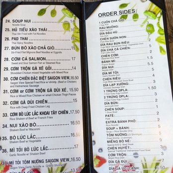 SaigonView - Menu - Vietnamese Near Me - Santa Ana, California SaigonView - Menu - Vietnamese Near Me - Santa Ana, California