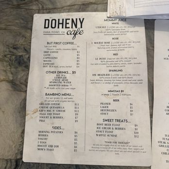Doheny Cafe - Menu - Breakfast & Brunch Near Me - Dana Point, California Doheny Cafe - Menu - Breakfast & Brunch Near Me - Dana Point, California