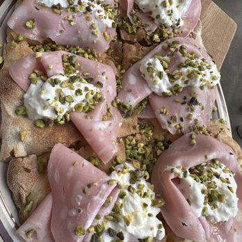 OSTE - Mortadella Pinsa - Italian Near Me - Los Angeles, California