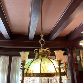Bingham Waggoner Estate - Gas and electric chandelier - Landmarks & Historical Buildings Near Me - Independence, Missouri