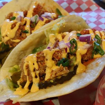 Frying Pan - Chicken tacos - Korean Near Me - Vancouver, British Columbia Frying Pan - Chicken tacos - Korean Near Me - Vancouver, British Columbia