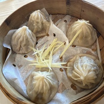 Dumpling Wei - B1. Pork Potstickers (4) 猪肉锅贴 - Dim Sum Near Me - Los Angeles, California
