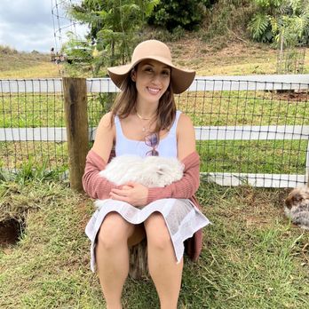 Maui Alpaca - The Angora rabbit I got to hold. She's an albino named Snow White if I'm not mistaken! - Attraction Farms Near Me - Makawao, Hawaii Maui Alpaca - The Angora rabbit I got to hold. She's an albino named Snow White if I'm not mistaken! - Attraction Farms Near Me - Makawao, Hawaii