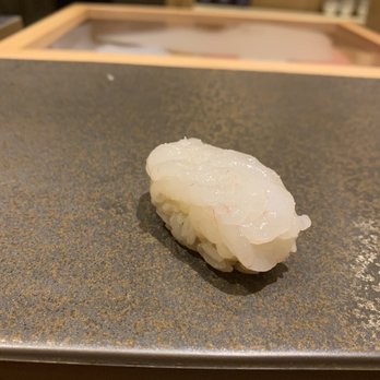 sushi AMANE - White ebi - Sushi Bars Near Me - New York, New York